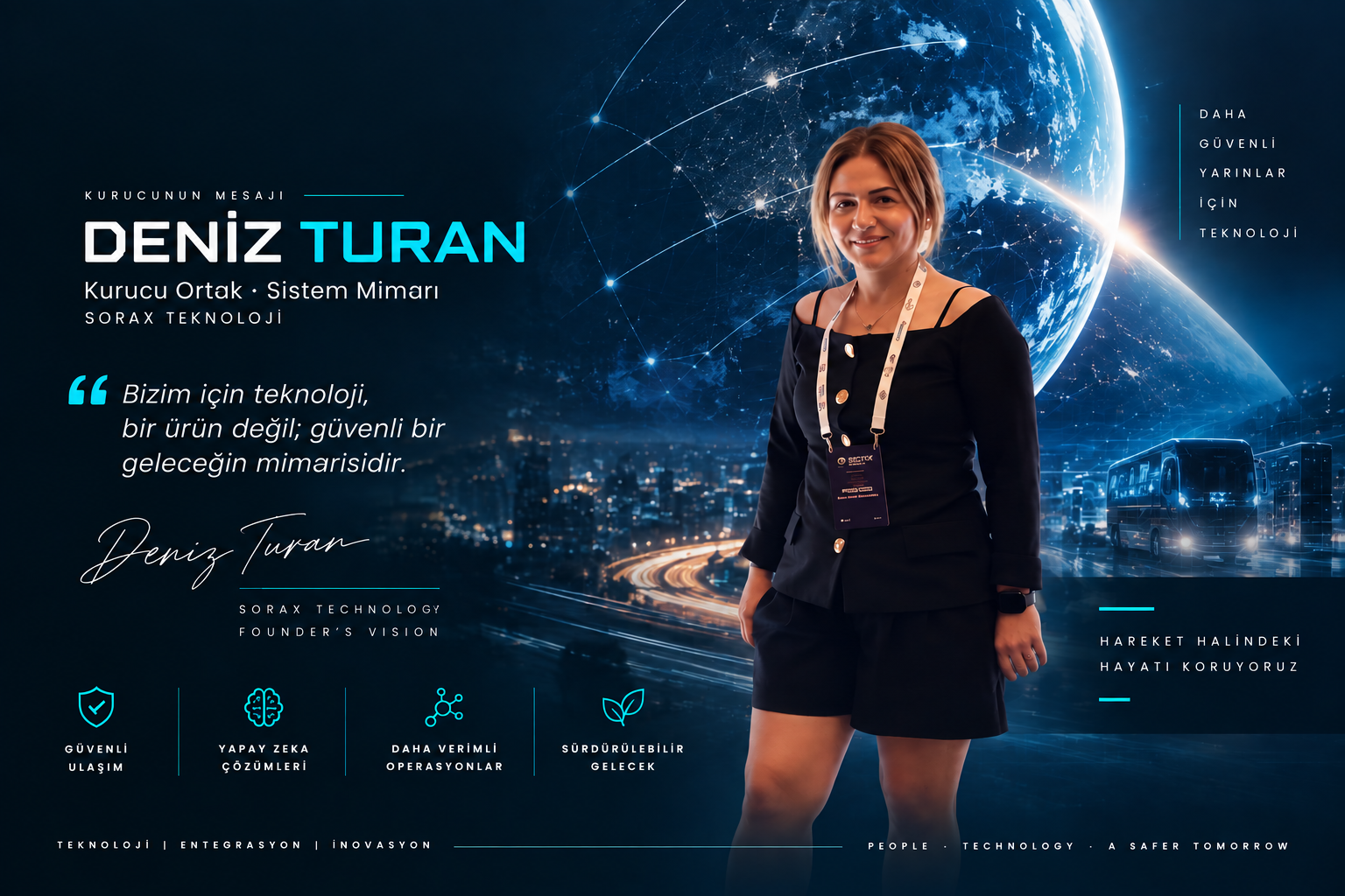 SORAX Teknoloji Kurucu Ortağı
